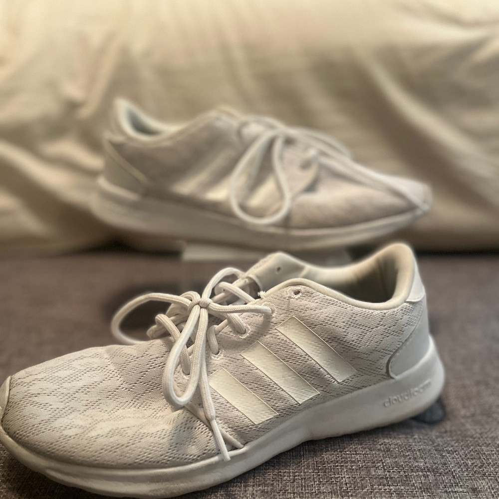 Adidas CloudFoam White Sneakers